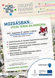 Utcák-terek bajnoksága Palotavárosban - folytatódnak a Cselekvő Fehérvár programjai